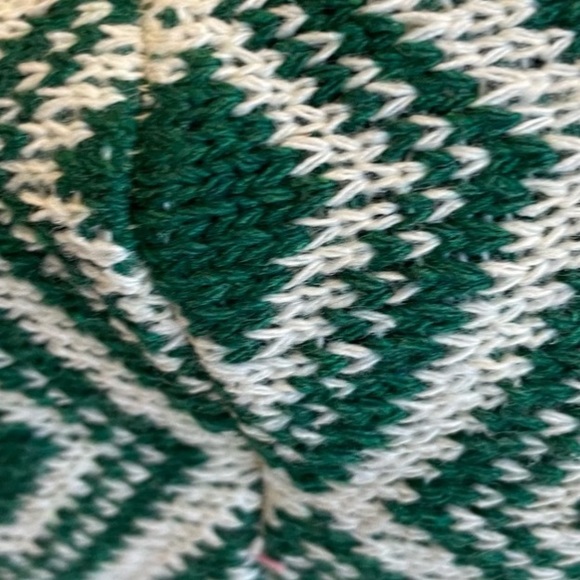 Bohemian Aztec Shoulder Smile Woven Beach Pool Vacation Casual Spring Summer Bag - Picture 4 of 5